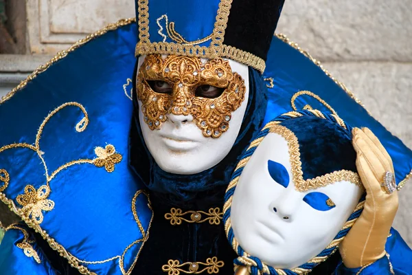 Máscara de Veneza, Carnaval . — Fotografia de Stock
