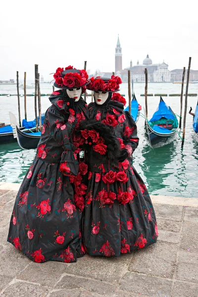 Venezianische Maske, Karneval. — Stockfoto