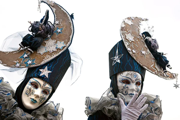 Venetië masker, carnaval. — Stockfoto