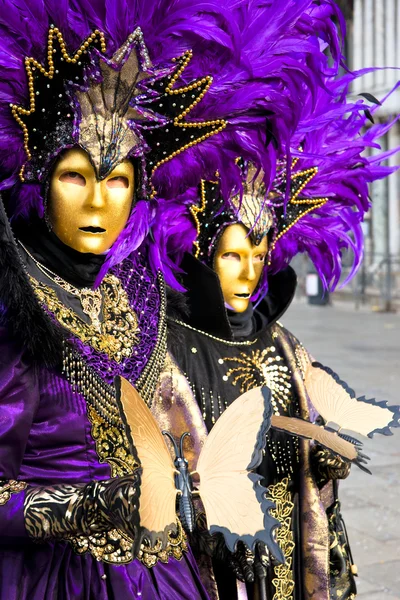 Wenecja maski, karnawał 2009. — Zdjęcie stockowe
