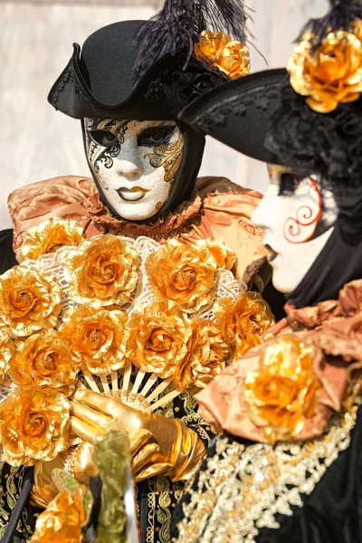 Venetië masker, carnaval. — Stockfoto