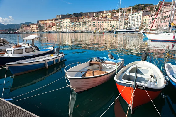 Portoferraio, ostrov elba, Itálie. — Stock fotografie