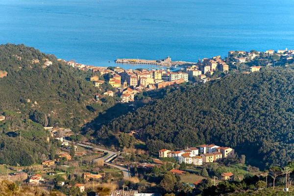 Portoferraio, eiland elba, Italië. — Stockfoto