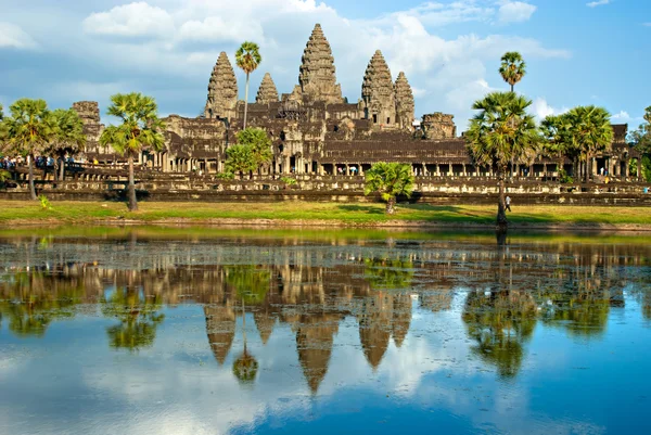 Angkor wat, siem skörd, kambodja. Stockbild