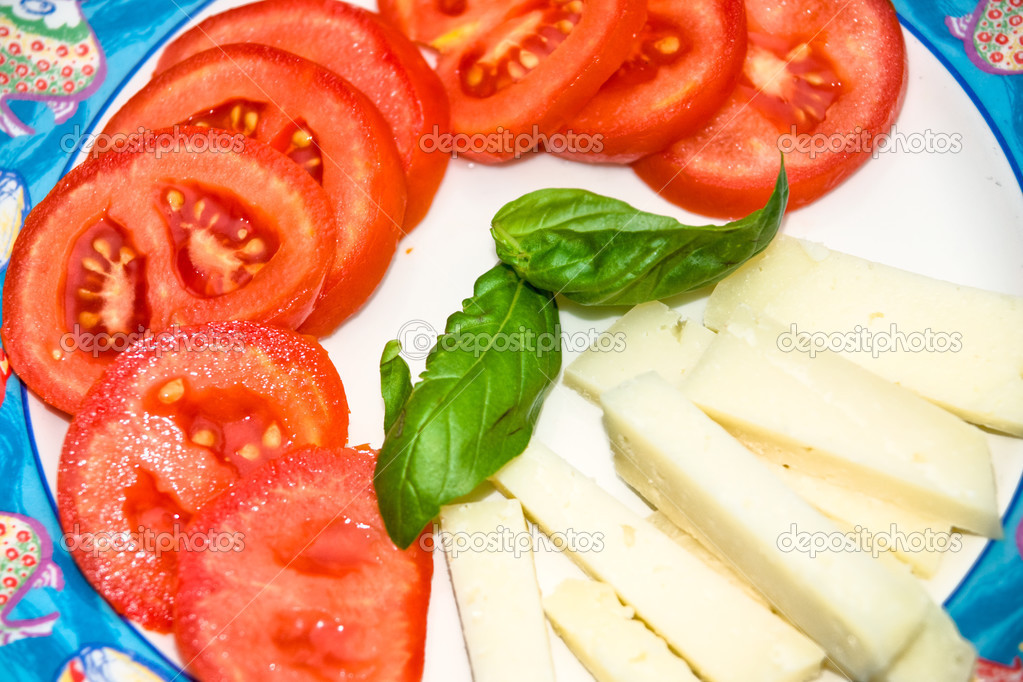 Tomato and cheese
