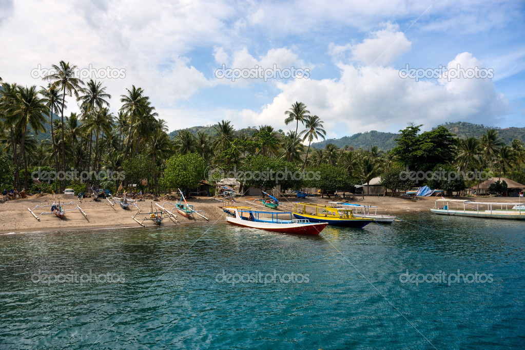 Lombok coastline, Indonesia.