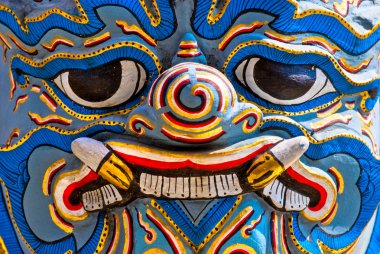 WAT phra kaeo Tapınak, bangkok, Tayland.