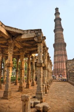 Qutb minar, yeni delhi, Hindistan.