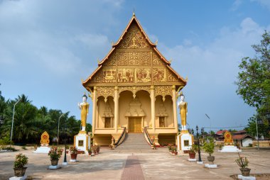 vientiaine, laos Budist tapınağı.