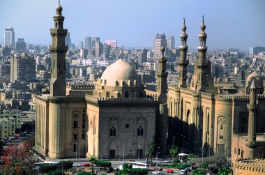 Panormaic view of Il Cairo, Egypt. clipart