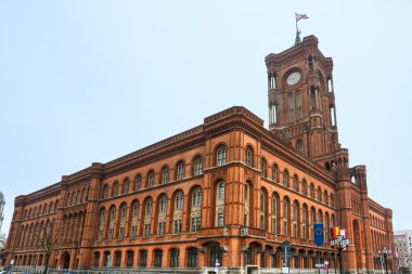 Berlin city hall, alexanderplatz, Almanya.