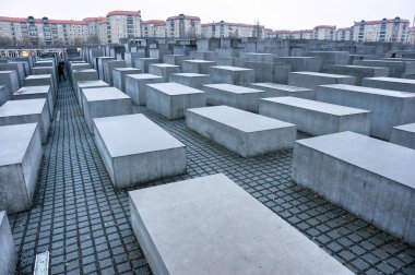 Soykırım anıtı, berlin, Almanya.