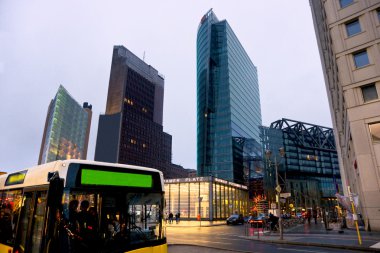 Potsdamer platz, berlin, Almanya.