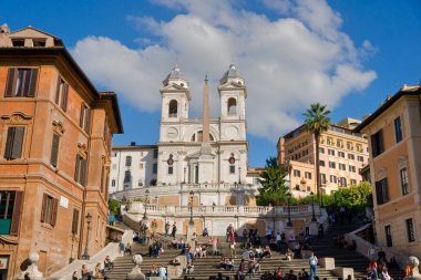 Piazza di spagna, Roma, İtalya.