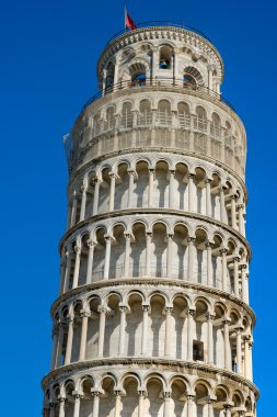 Pisa, leaning tower, Toskana, İtalya.