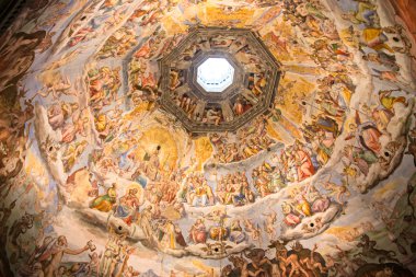 Floransa duomo içinde boyama,.