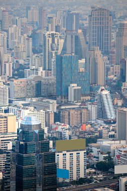 Bangkok manzarası, Tayland.