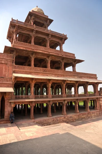 Indische Architektur in fatehpur sikri. rajasthan, indien. — Stockfoto