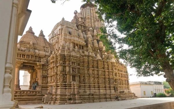Tempel in khajuraho. — Stockfoto