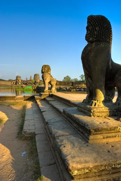 Angkor wat, siem skörd, kambodja. — Stockfoto