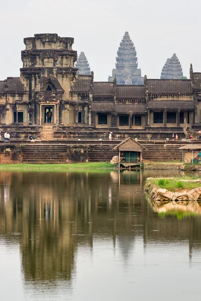 Angkor wat, siem sklizeň, kambodža. — Stock fotografie
