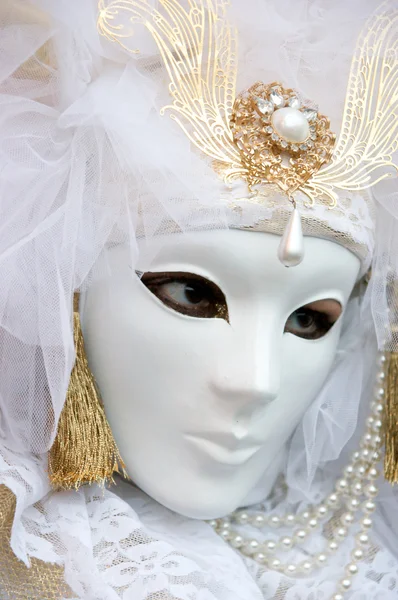 Maschera di Venezia, Carnevale . — Foto Stock