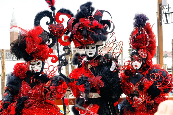 Venedig masker, carnival. — Stockfoto
