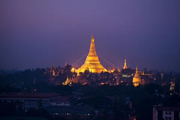 Shwedagon Пайя, yangoon, М'янма. — стокове фото