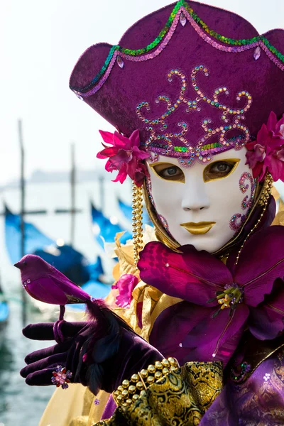 Máscara de Venecia, Carnaval . —  Fotos de Stock