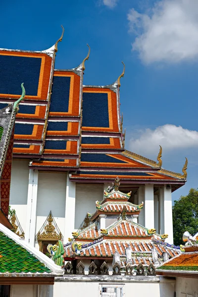 Wat phra kaeo 寺、バンコク、タイ. — ストック写真