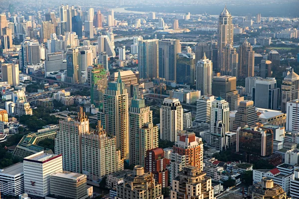 Uitzicht op Bangkok, Thailand. — Stockfoto