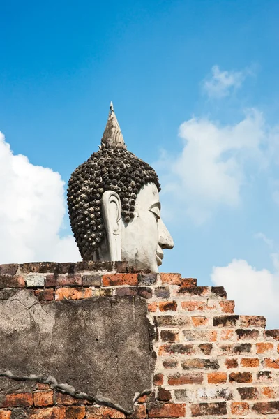 Verwoeste oude tempel van ayuthaya, thailand, — Stockfoto