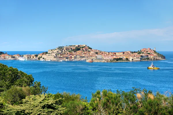 Portoferraio, wyspa elba, Włochy. — Zdjęcie stockowe