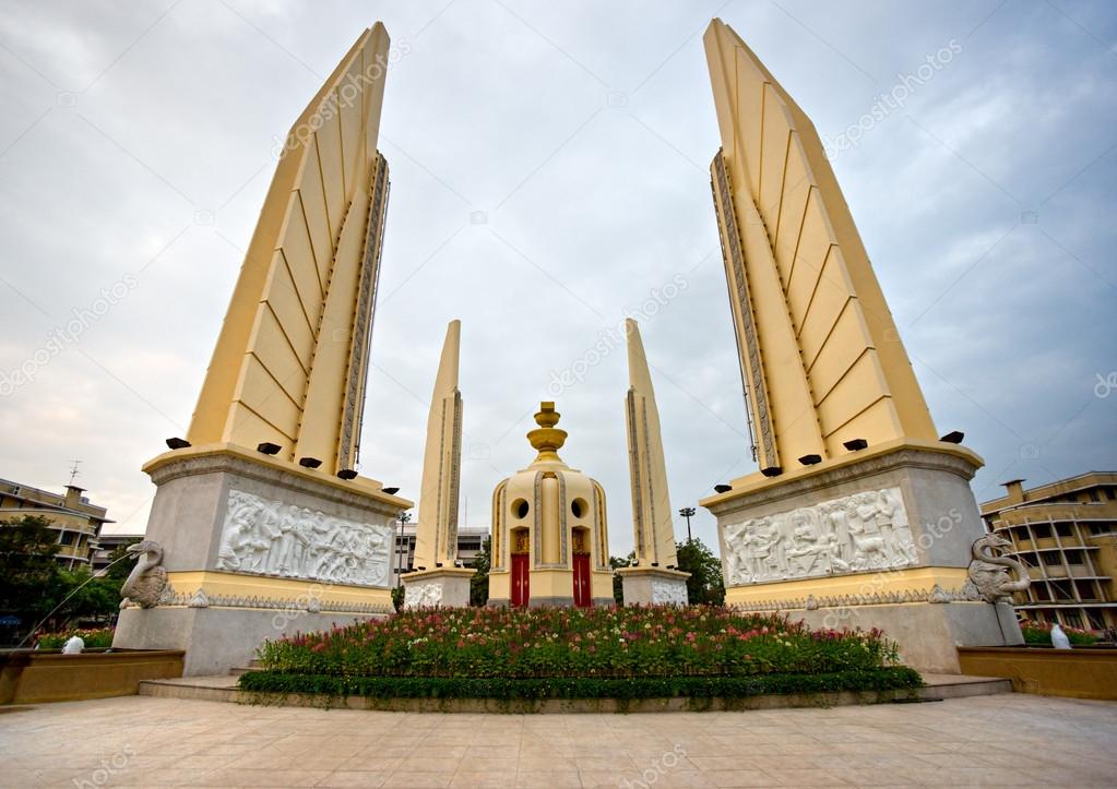 Democracy monument, Bangkok, Thailand.