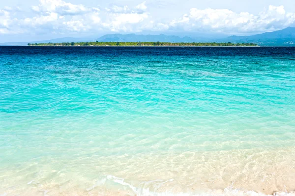 Laut indah di Gili Meno, Indonesia . — Stok Foto