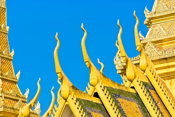 Il palazzo reale nella capitale cambogiana Phnom Penh — Foto Stock