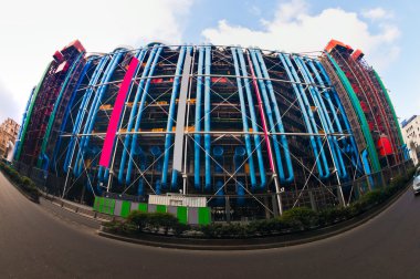 pompidou Kültür Merkezi Paris, Fransa