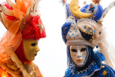 Venice, İtalya - 05 Mart 2011: büyük kanal izlerken halklar