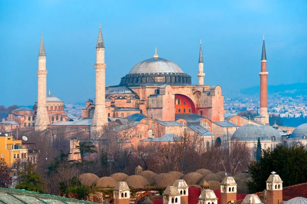 Hagia Sophia mosque, Istanbul, Turkey. — Stock Photo, Image