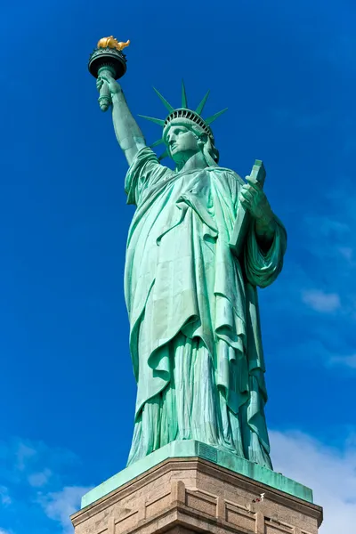 Standbeeld van vrijheid. New york, Verenigde Staten. — Stockfoto