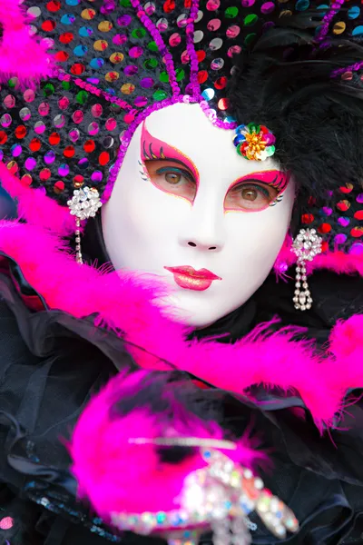 VENISE - 05 MARS : Participant au Carnaval de Venise, an ann — Photo