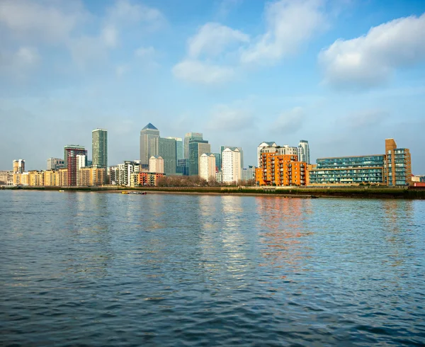 Canary wharf, london, Storbritannien — Stockfoto