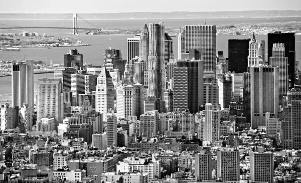 Manhattan, new york city. Verenigde Staten. — Stockfoto