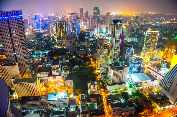 De skyline van Bangkok, thailand — Stockfoto