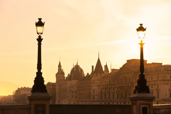 Palais de Justice, Ile de la Cite, París - Francia — Foto de Stock