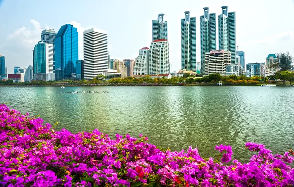 Skyline di Bangkok, Thailandia — Foto Stock