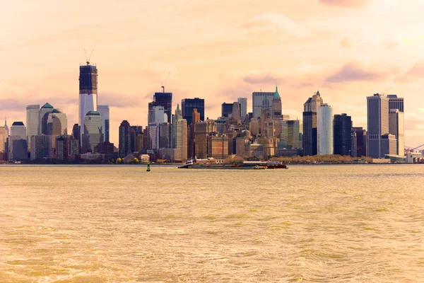 Manhattan, new york city. Verenigde Staten. — Stockfoto