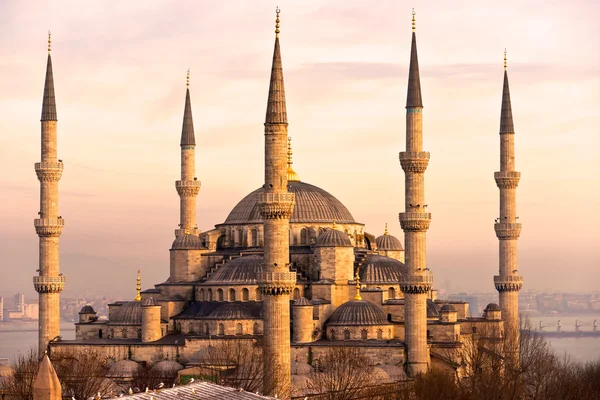 Die blaue Moschee, Istanbul, die Türkei. — Stockfoto