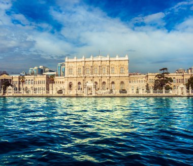 Dolmabahce Palace, Istanbul, Turkey. clipart
