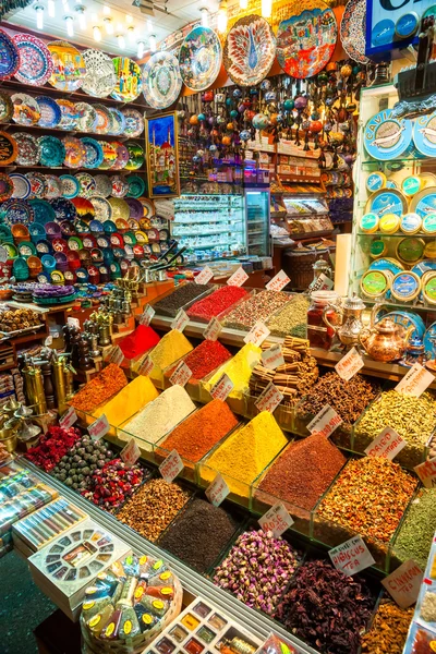 El Gran Bazar en Estambul, Turquía . —  Fotos de Stock